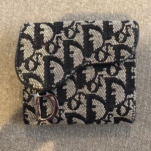 Christian Dior Trotter bifold women’s wallet